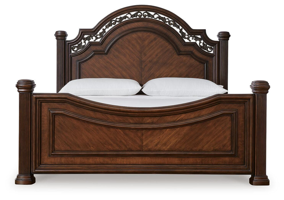 Lavinton Brown Lavinton California King Poster Bed