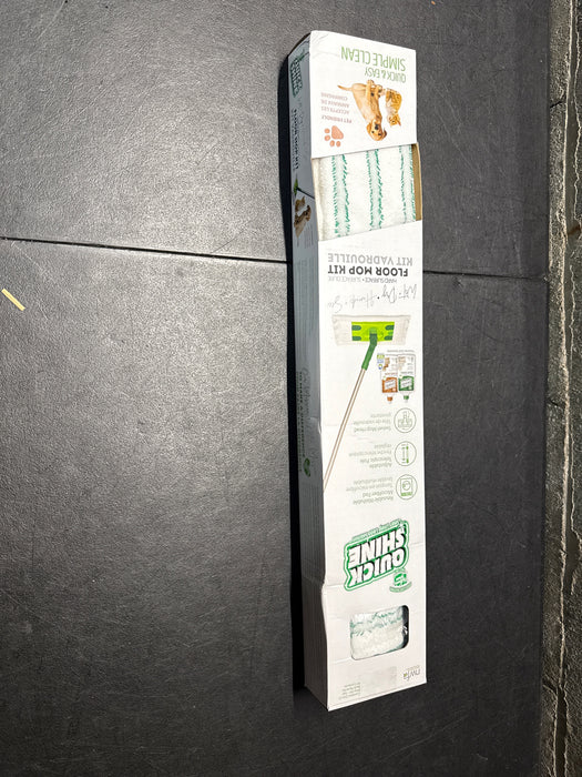 QUICK SHINE Hardwood Floor Wet and Dry Mop Kit - new