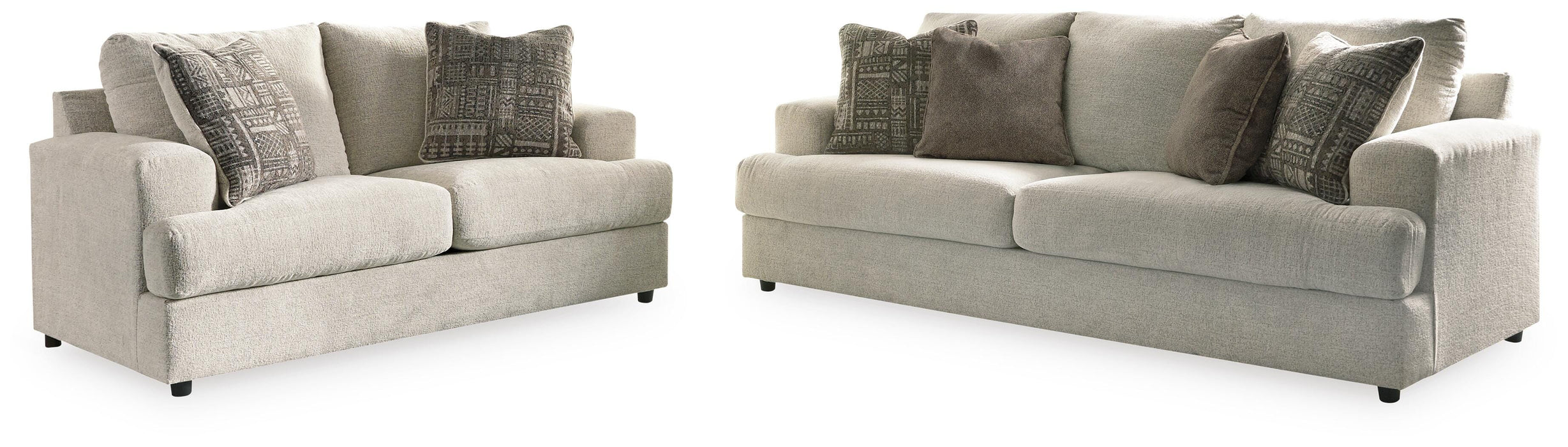 Soletren Stone Soletren Sofa and Loveseat - Brand New