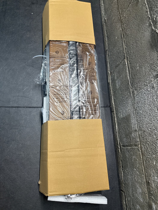 Zinus 35" Shen Bamboo Wood and Metal Platform Bed Frame, Queen - new