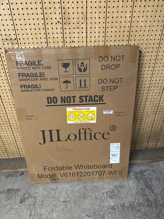 JILoffice Foldable Whiteboard 60" x 40" Large Dry Erase Board School Supplies for Student - new