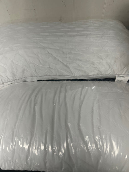 Bed Pillows for Side Sleeper King Size Pillows for Bed Set of 4 Cooling Hotel Pillows for Sleeping Down Alternative Filling Luxury Soft Supportive Plush Pillows 4 Pack 20 x 36 Inches - new