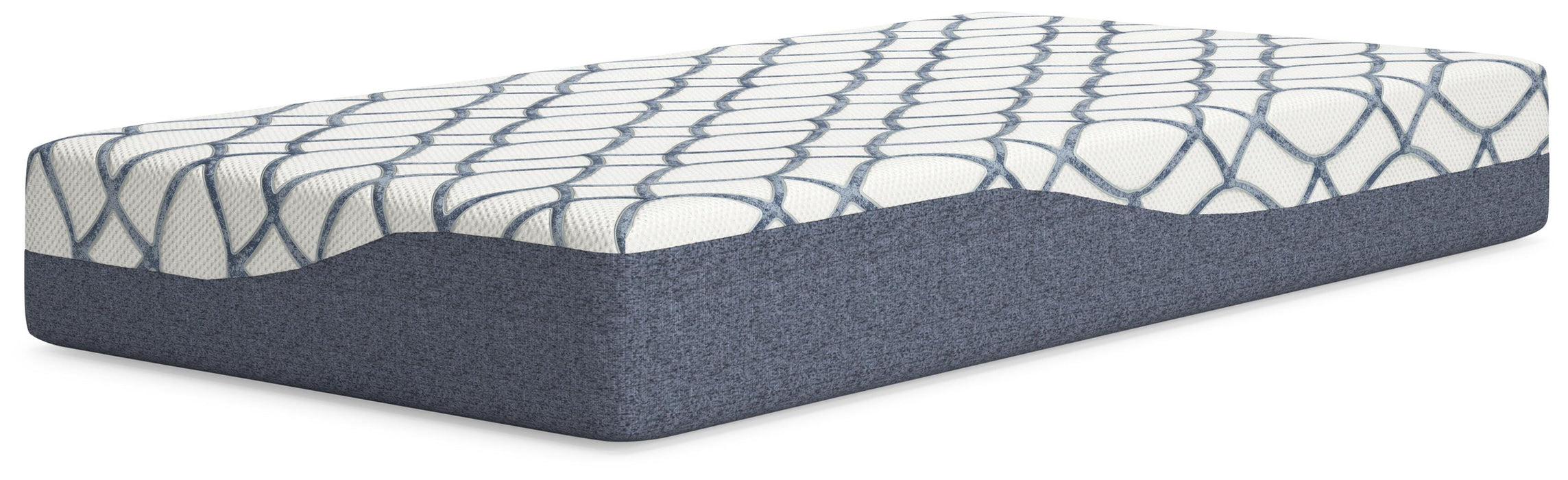 10 Inch Chime Elite 2.0 White/Blue Mattress