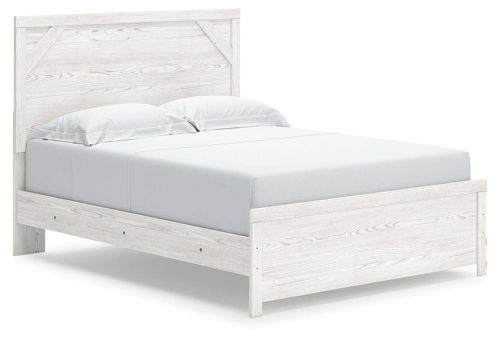 Gerridan White/Gray Gerridan Queen Panel Bed