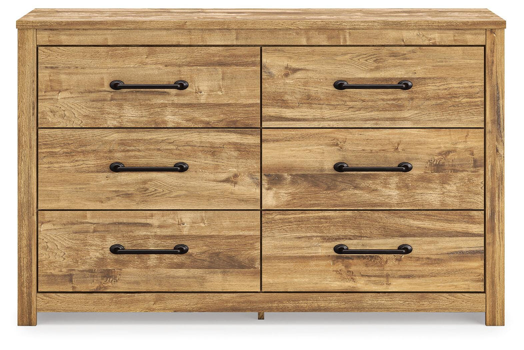 Branstony Brown Six Drawer Dresser