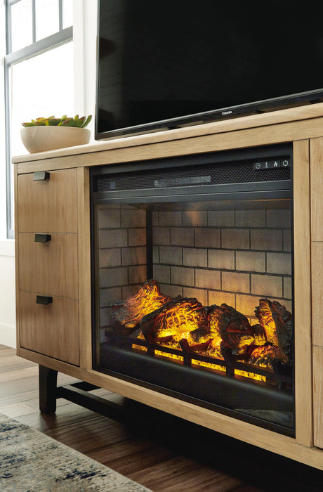 Entertainment Accessories Black LG Fireplace Insert Infrared