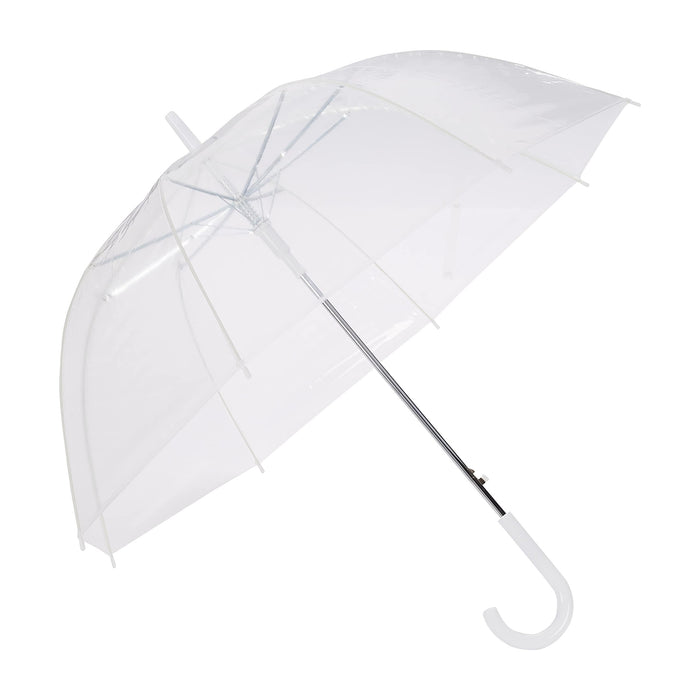 Amazon Basics Clear Bubble Umbrella, Round, 34.5 inch - new