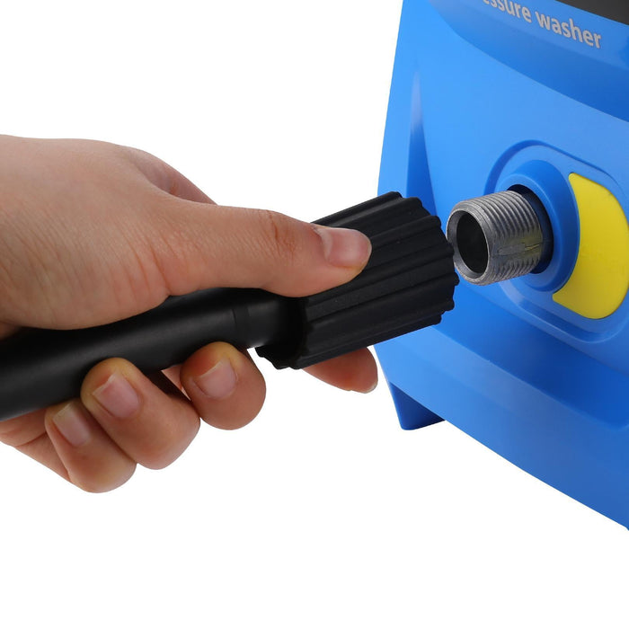 Pressure Washer HD3000 1500W 1.8 Max GPM Powerful Electric Power Washer High Pressure Washer Car Wash Machine with Gimbaled Nozzle Spinner Wheel, for Home/Car/Driveway/Patio Clean - new