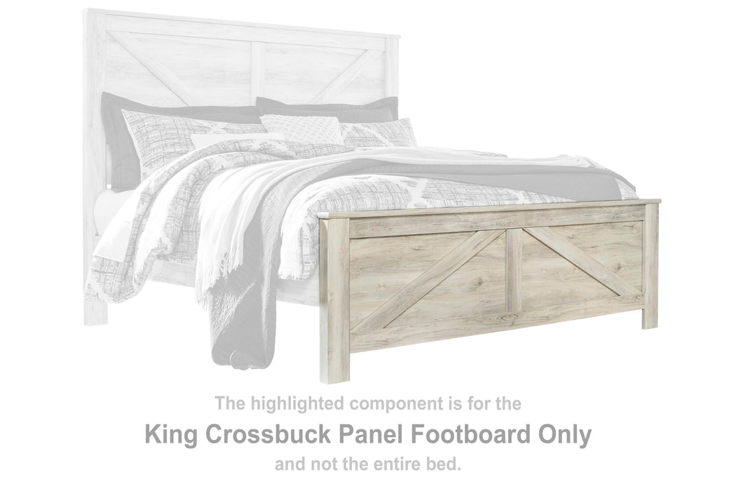 Bellaby Whitewash King Crossbuck Panel FTBD