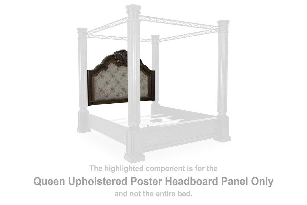 Maylee Dark Brown Queen UPH Poster HDBD Panel