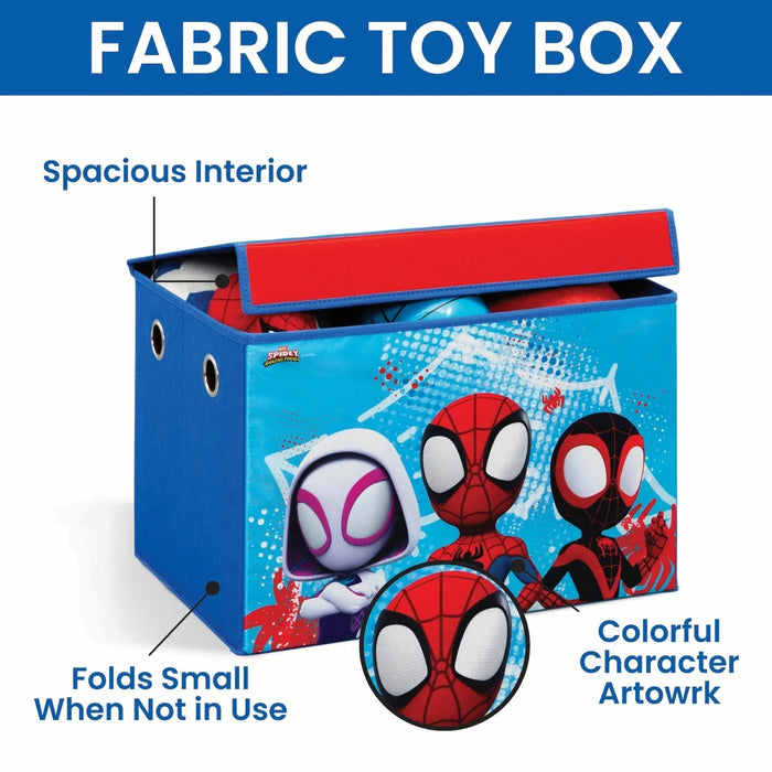 Spidey and His Amazing Friends 3-Piece Art & Play Toddler Room-In-A-Box by – In - open_box