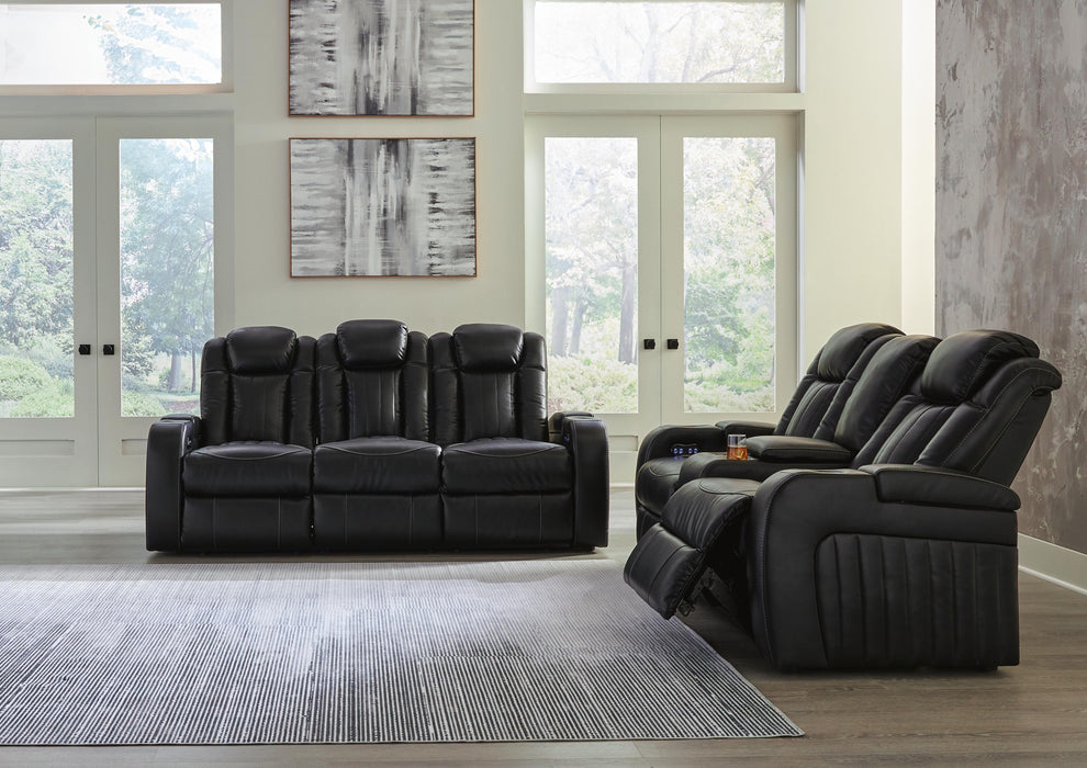 Caveman Den Midnight Caveman Den Sofa and Loveseat