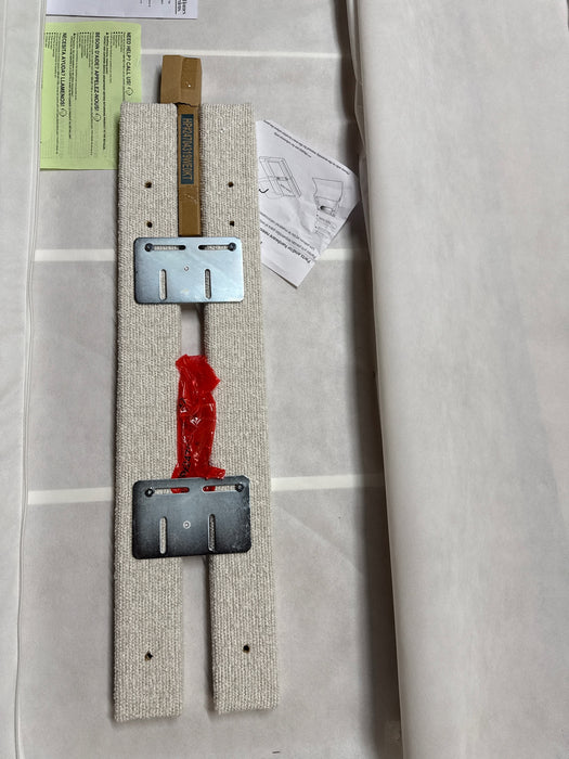 Better Homes & Gardens Juliet Full/Queen Boucle Headboard, Ivory - new