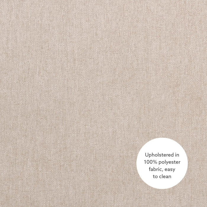 Linon Rylan 26" Counter Stool, Rustic Graywash/Beige - new