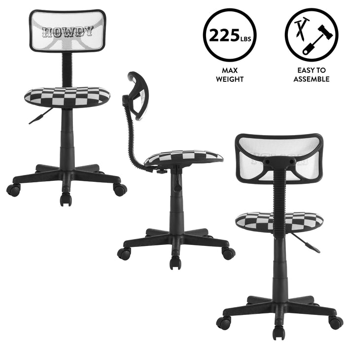 Urban Shop Swivel Mesh Desk Chair, Howdy - new