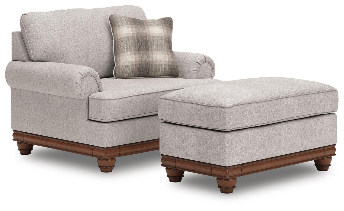 Stoughton Sandstone Stoughton Chair and Ottoman