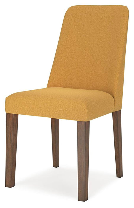Lyncott Mustard/Brown Lyncott Dining Chair