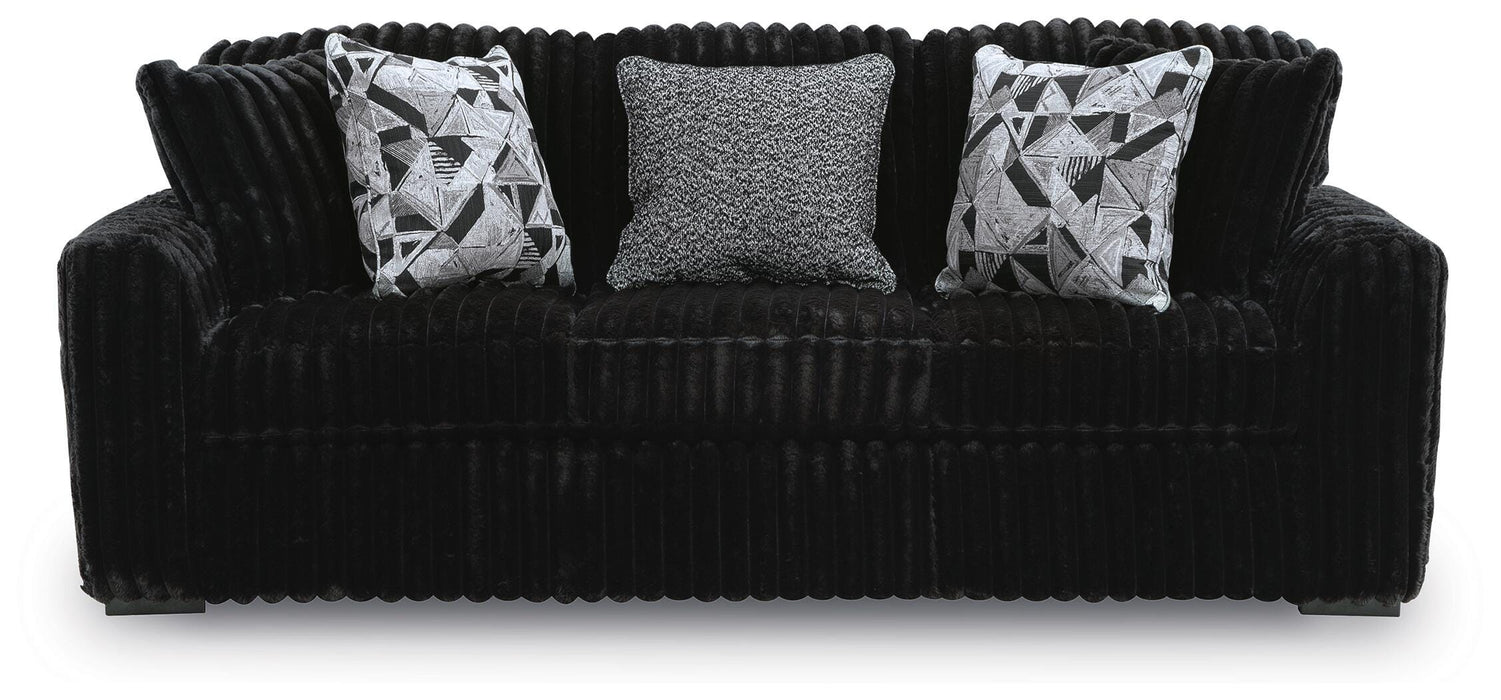 Midnight-Madness Onyx Living Room Collection
