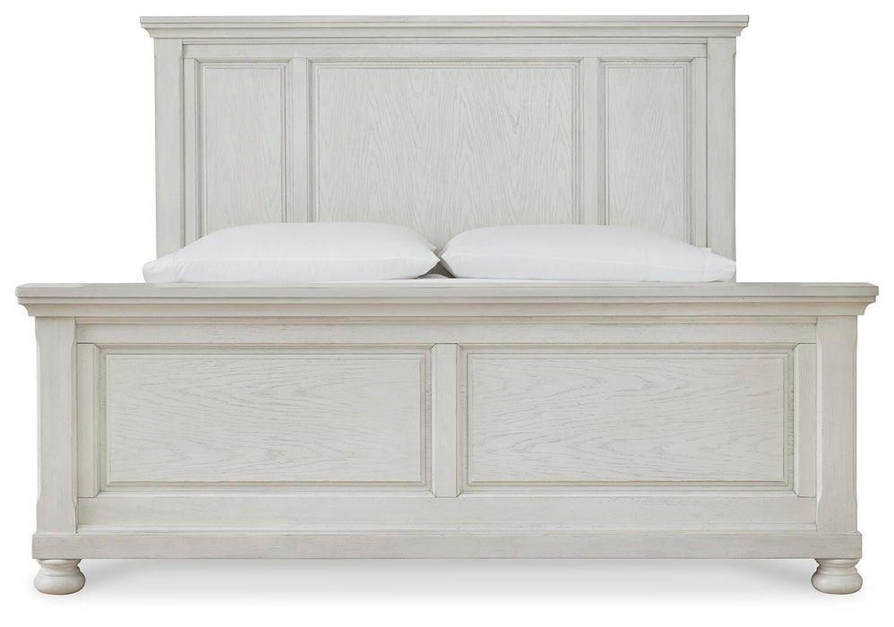 Robbinsdale Antique White Robbinsdale Queen Panel Bed