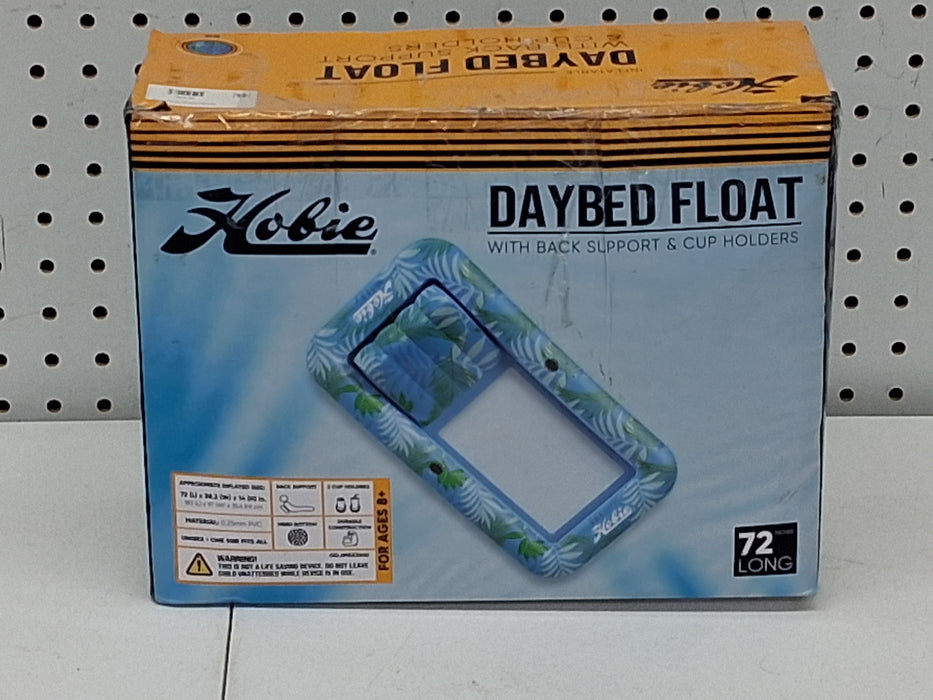 Hobie Inflatable Day Bed Float with Backrest, Ages 8 & up, Unisex - new