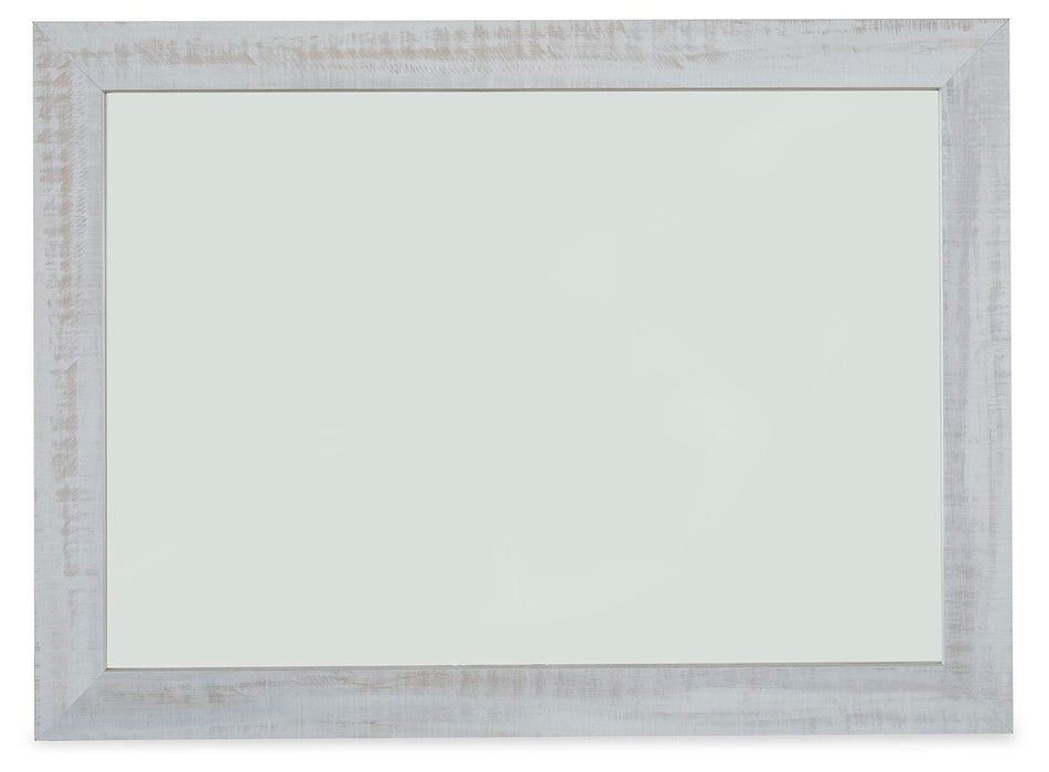 Haven Bay Two-tone Bedroom Mirror