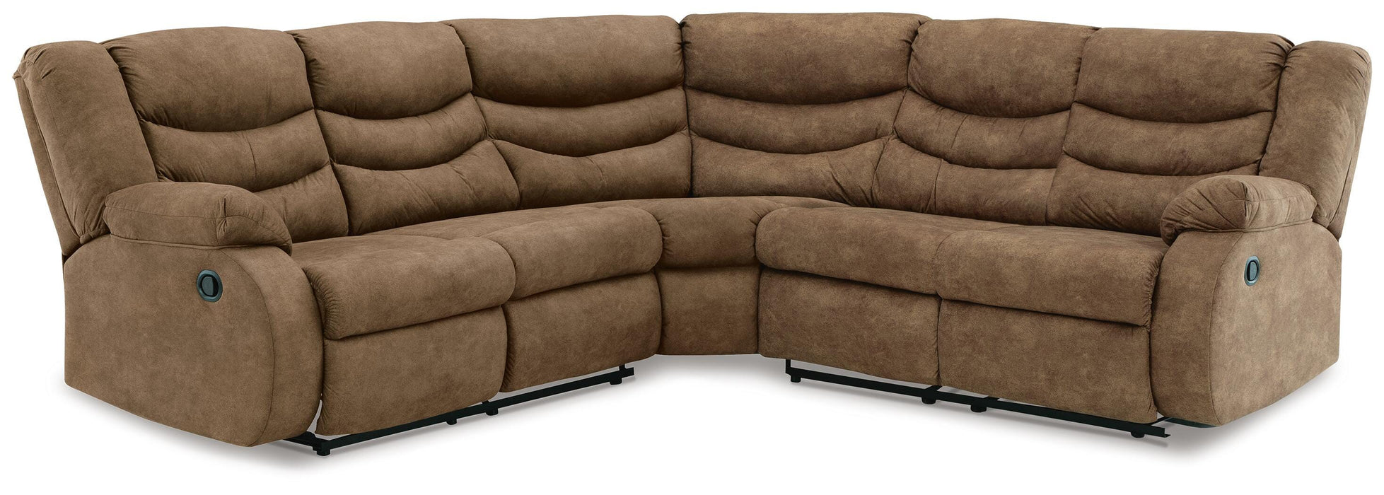 Partymate Brindle Partymate 2-Piece Reclining Sectional - Brand New