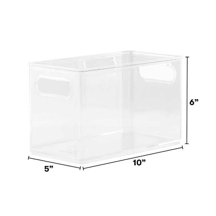 The Home Edit 5-Piece Clear Laundry Organizing System - open_box