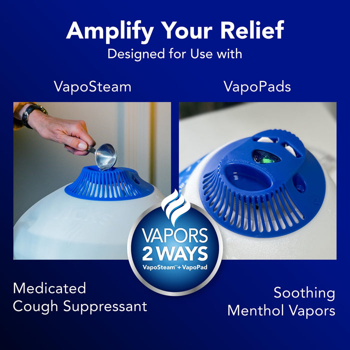 Vicks Warm Steam Vaporizer Humidifier with Night Light, 1.5 Gal, 600 Sq. Ft, White, V150SGNLUPCV2 - new