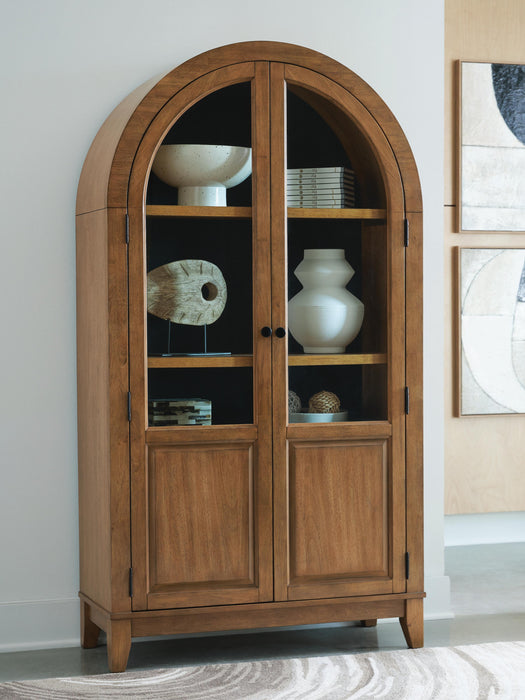 Dagandale Natural/Black Accent Cabinet