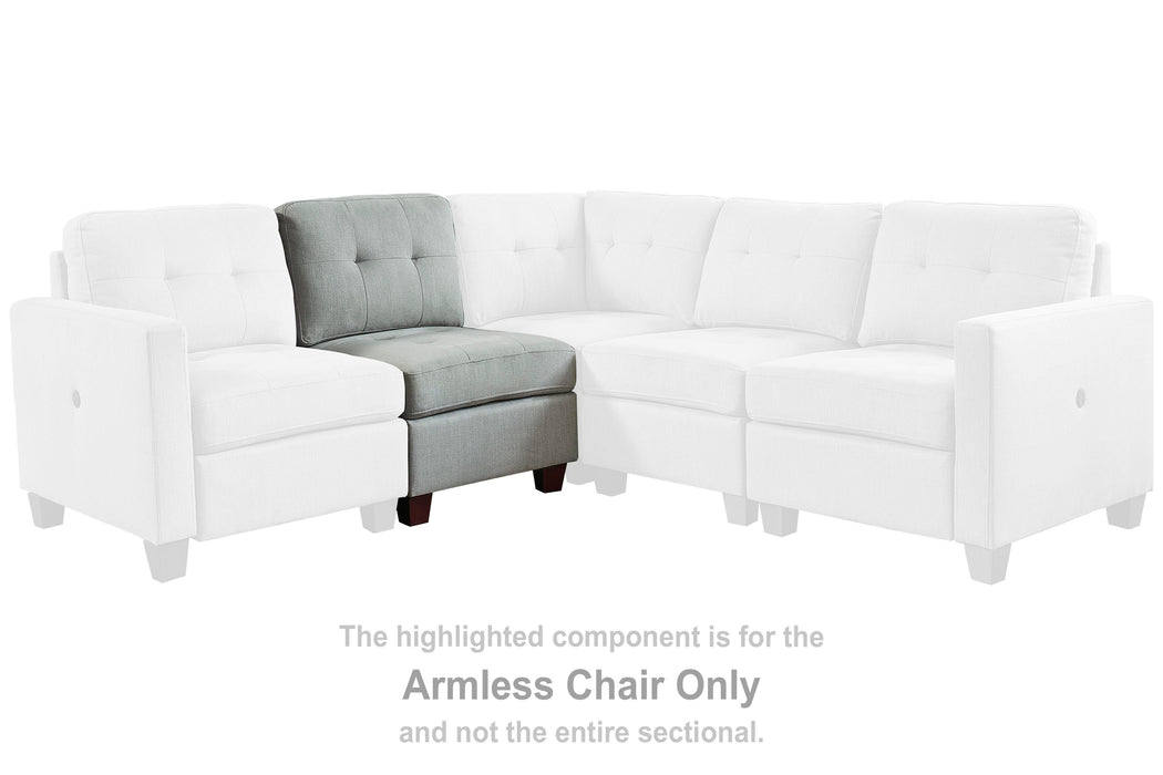 Edlie Pewter Living Room Collection
