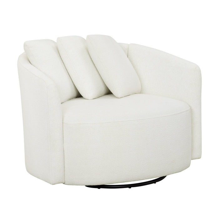 Beautiful Drew Chair by Drew Barrymore, Cream Boucle - open_box