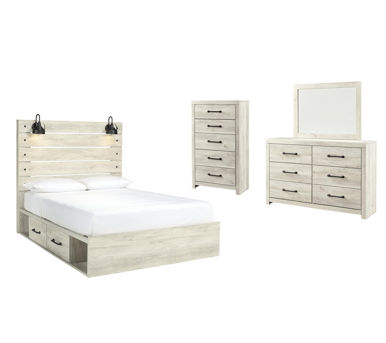 Cambeck Whitewash Panel Bedroom Collection