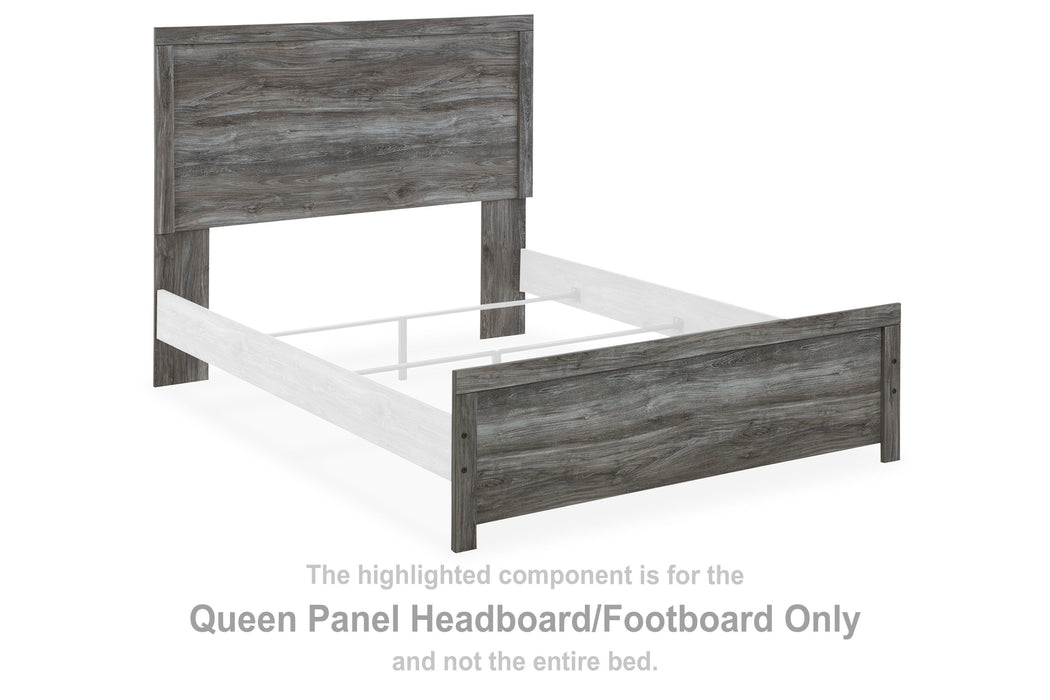 Bronyan Dark Gray Queen Panel HDBD/FTBD
