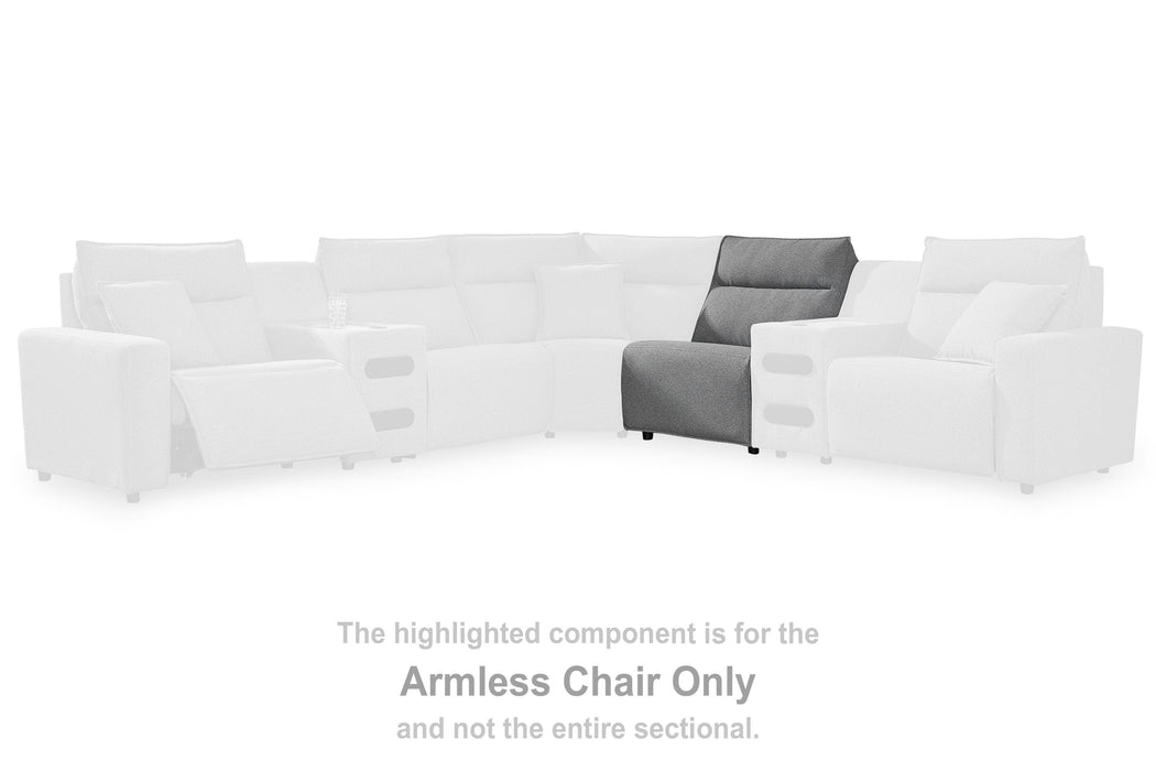 Modmax II Salt and Pepper Living Room Collection