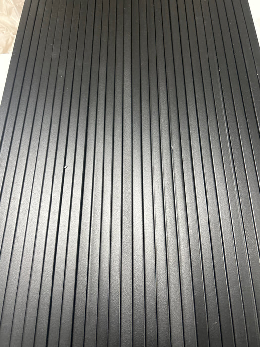 Flieks Heavy-Duty Sturdy Meta Twin Over Twin Bunk Bed, Noise Reduced, Safety Guardrail, No Box Spring Needed,Black - new