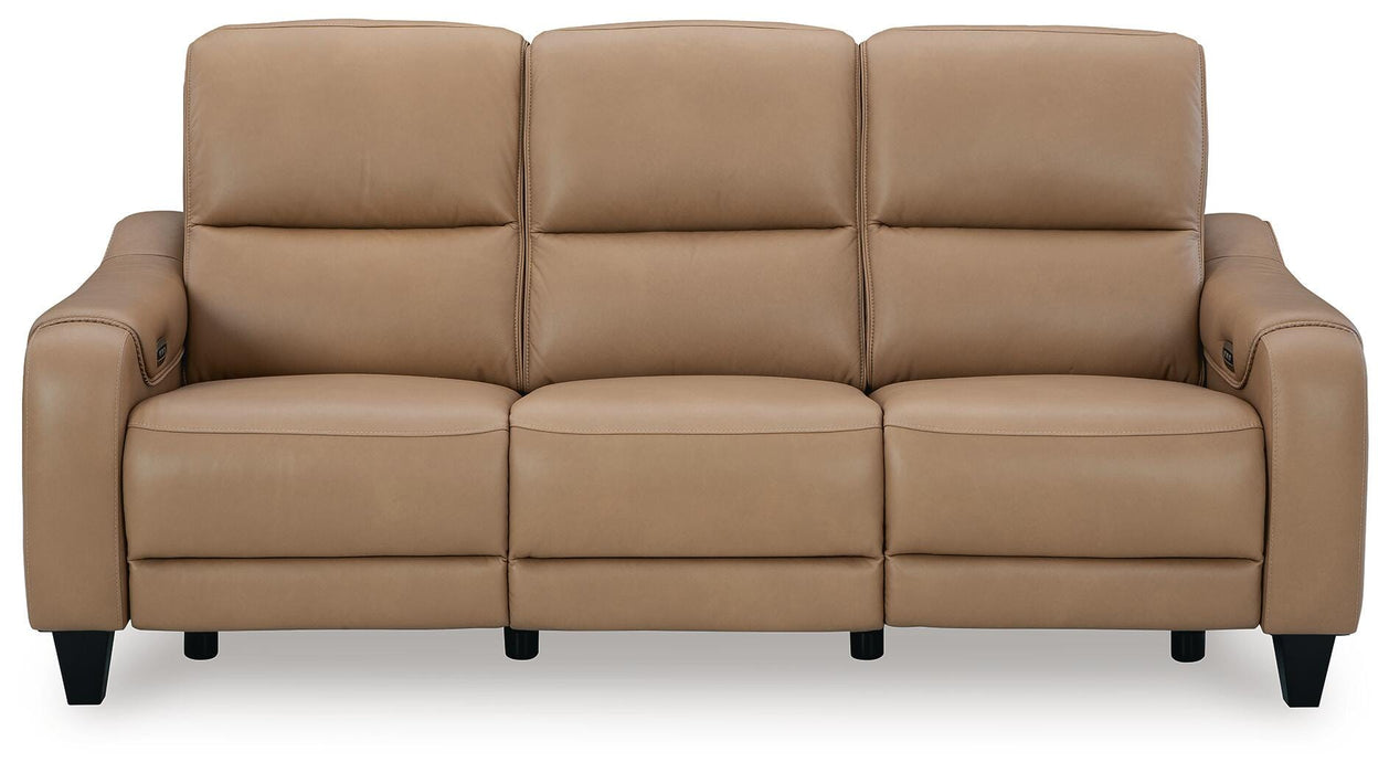 Mosswell Toffee Mosswell Power Reclining Sofa
