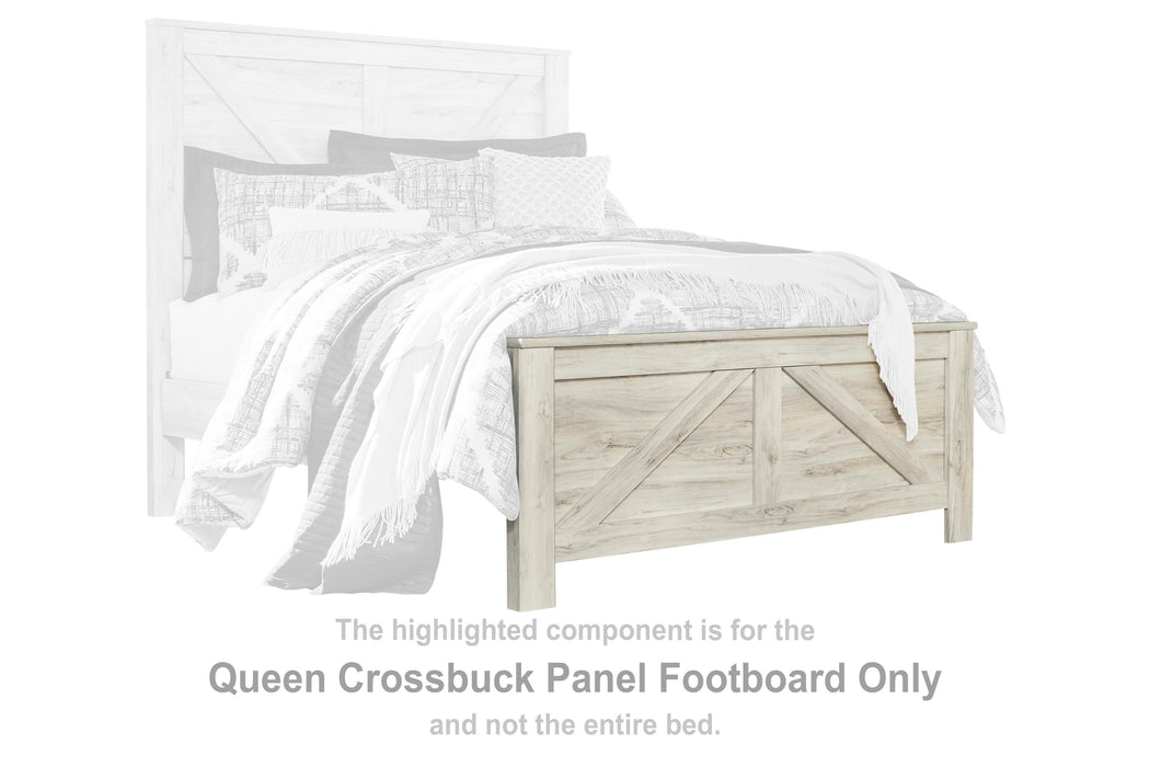 Bellaby Whitewash Queen Crossbuck Panel FTBD