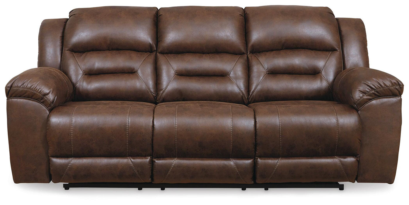 Stoneland Chocolate Stoneland Reclining Sofa
