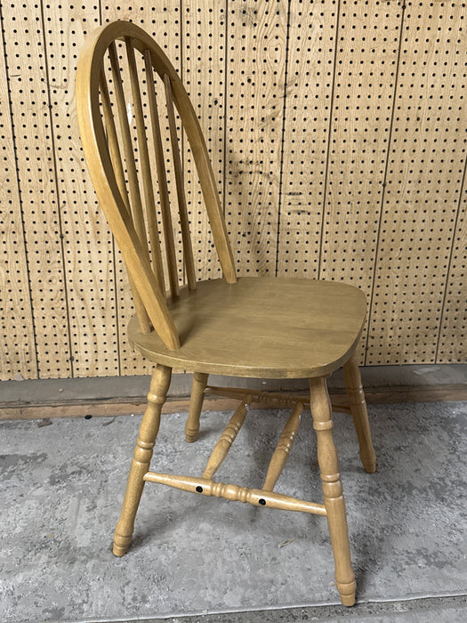 Better Homes and Gardens Autumn Lane Windsor Solid Wood Dining Chairs, Light Honey Finish - new