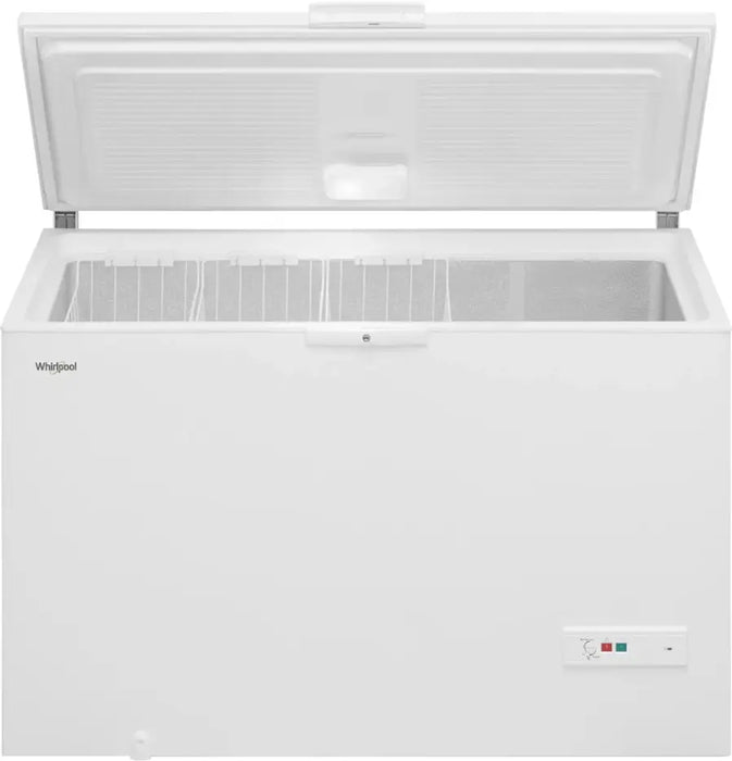 Whirlpool - 16 Cu. Ft. Chest Freezer with Basket - White - open_box