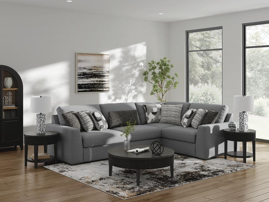 Bealton Salt and Pepper Bealton 4-Piece Sectional
