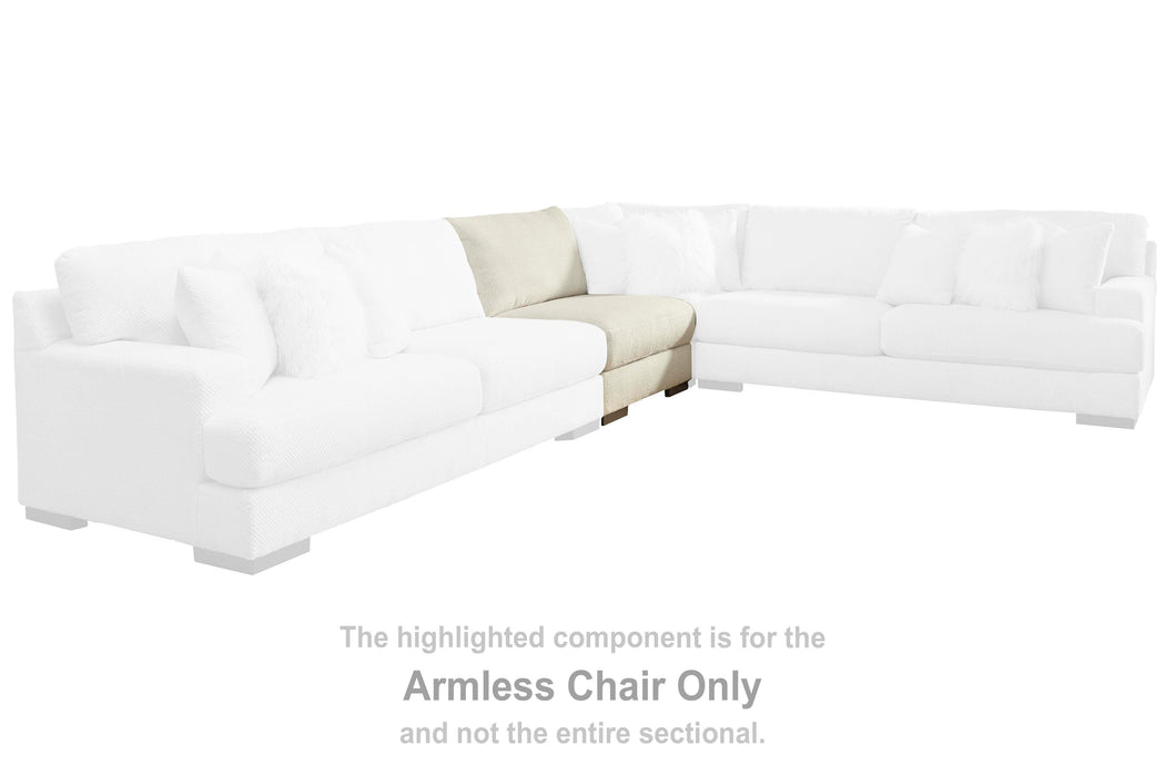 Zada Ivory Living Room Collection