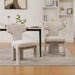 Streamdale Furniture Streamdale Chenille Dining Chairs (Set of 2) Beige