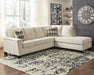 Abinger Natural Abinger 2-Piece Sectional with Chaise