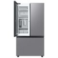 Bespoke 24 cu. ft. 3-Door French Door Smart Refrigerator with Beverage Center in Stainless Steel, Counter Depth - use_like_new