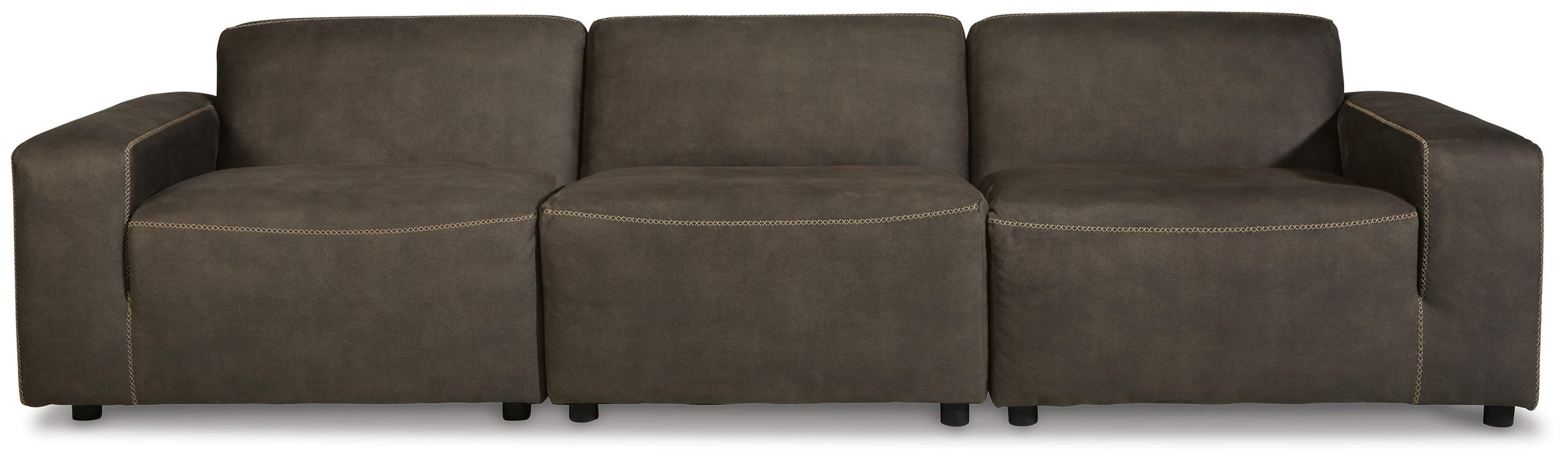 Allena Gunmetal Living Room Collection