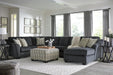 Eltmann Slate Eltmann 4-Piece Sectional with Chaise