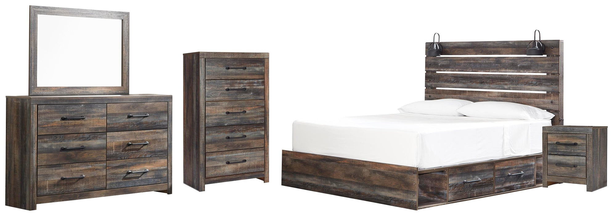 Drystan Multi Panel Bedroom Collection
