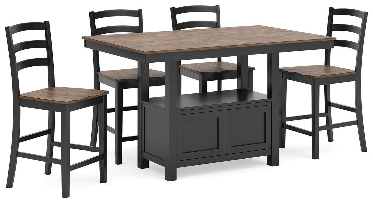 Wildenauer Brown/Black Dining Collection