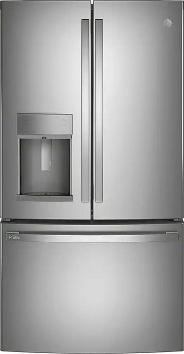 GE Profile - 27.7 Cu. Ft. French-Door Refrigerator with Hands-Free AutoFill - Stainless Steel - new